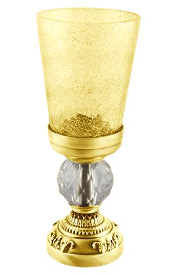 Стакан для щеток MIGLIORE.CRistalia ML.CRS-60.212.DO - золото  - Вид №1