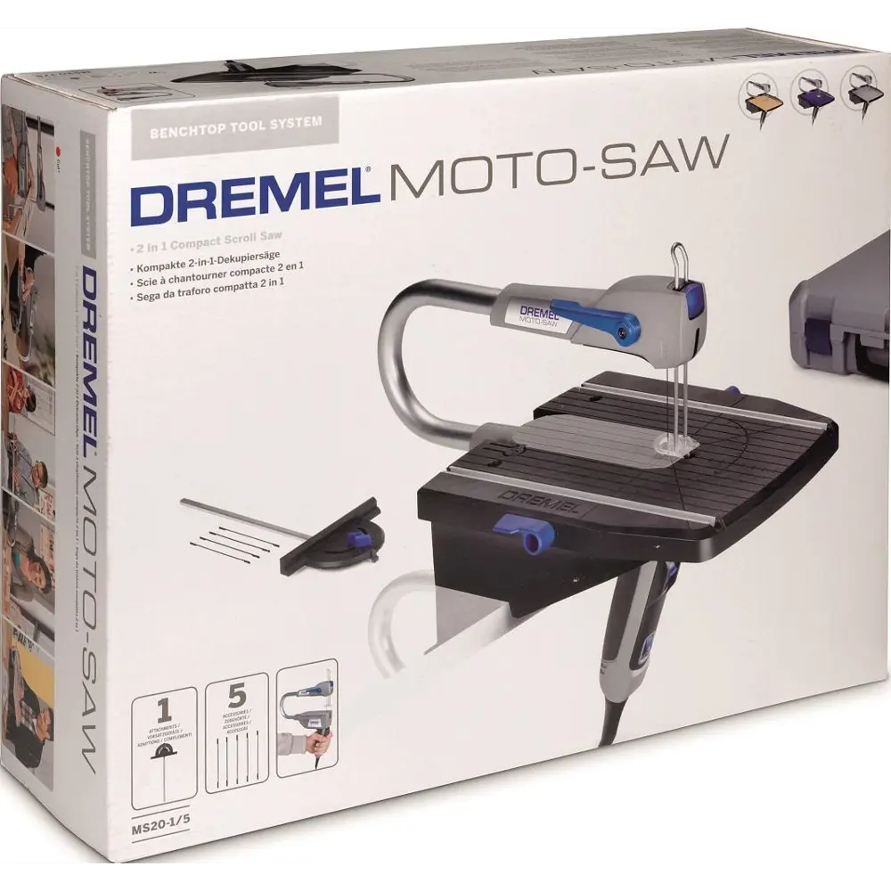 Станок лобзиковый 2 в 1 Dremel Moto Saw F013MS20JC, 70 Вт STLM-2159982 - Вид №2