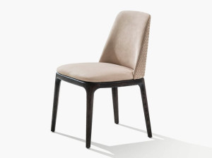 Кожаный стул