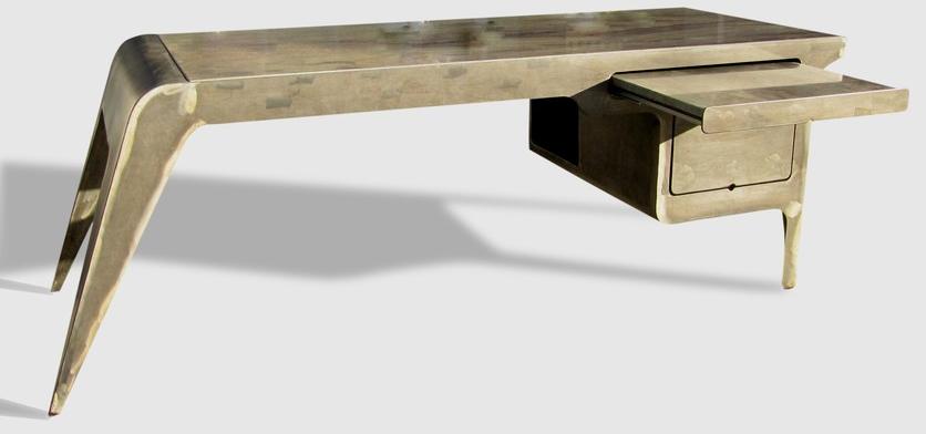 ICI ET LÀ Металлический стол с ящиками Handmade metal furniture by ici et là Stmm01 - Вид №1
