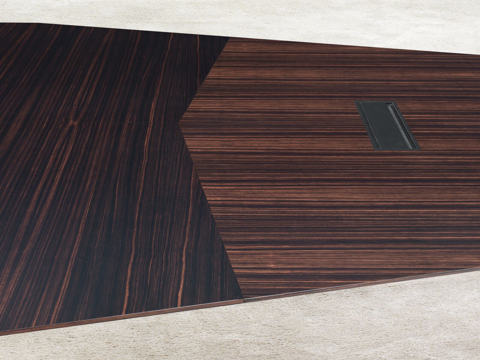 Деревянный восьмиугольный стол для совещаний с системой люверсов i 4 Mariani Евклидово ARCH-00066606 - Вид №5