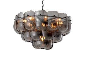 Стеклянный подвесной светильник