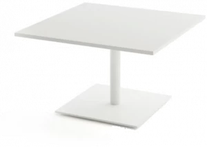 Viccarbe Низкий квадратный стол из ламината Stan