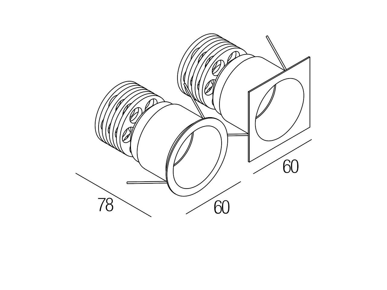 Утопленный светодиодный прожектор Flexalighting FRANNY 724 ARCH-00139153 - Вид №1