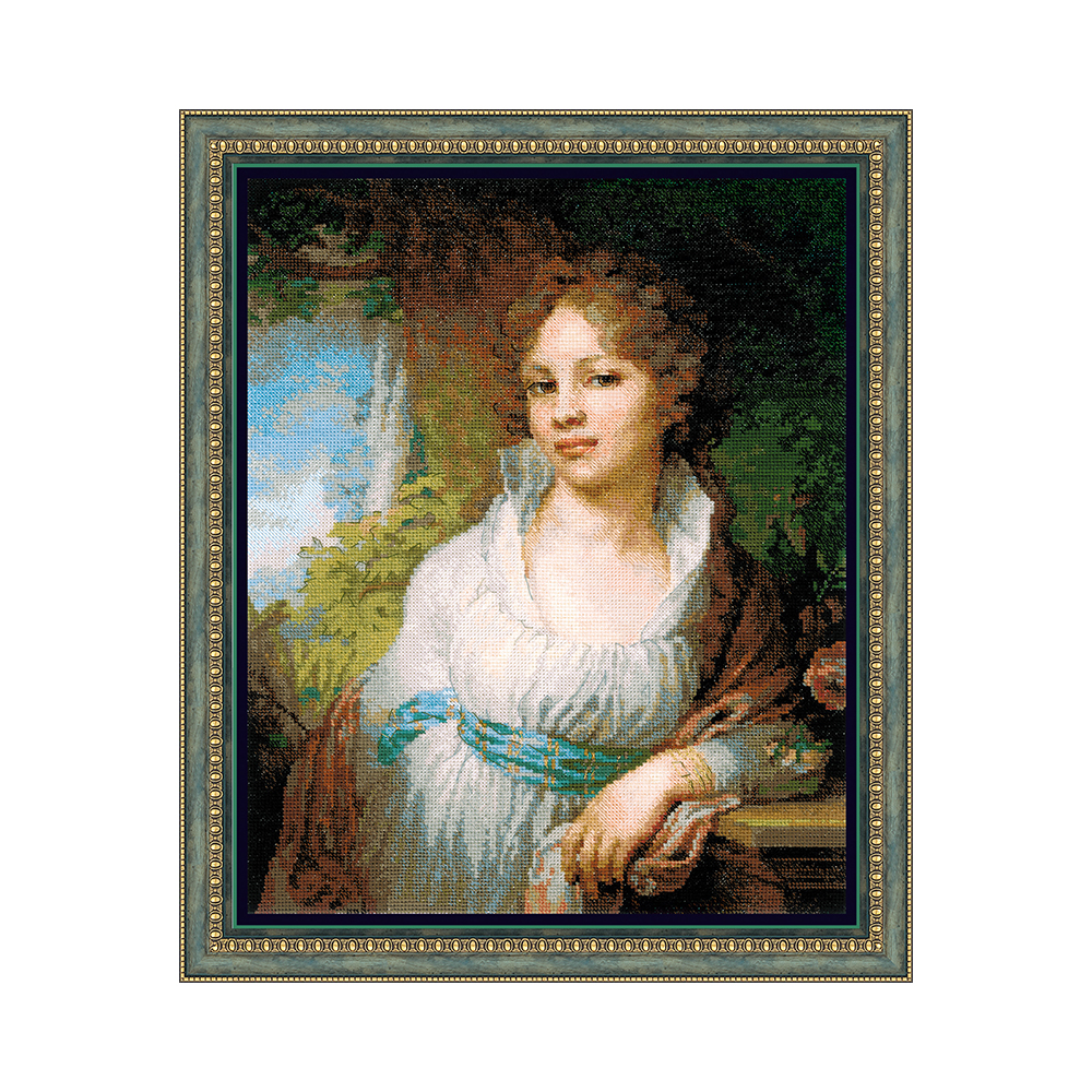 100/048 Набор для вышивания Портрет М.И. Лопухиной 30 х 38 см RIOLIS Premium