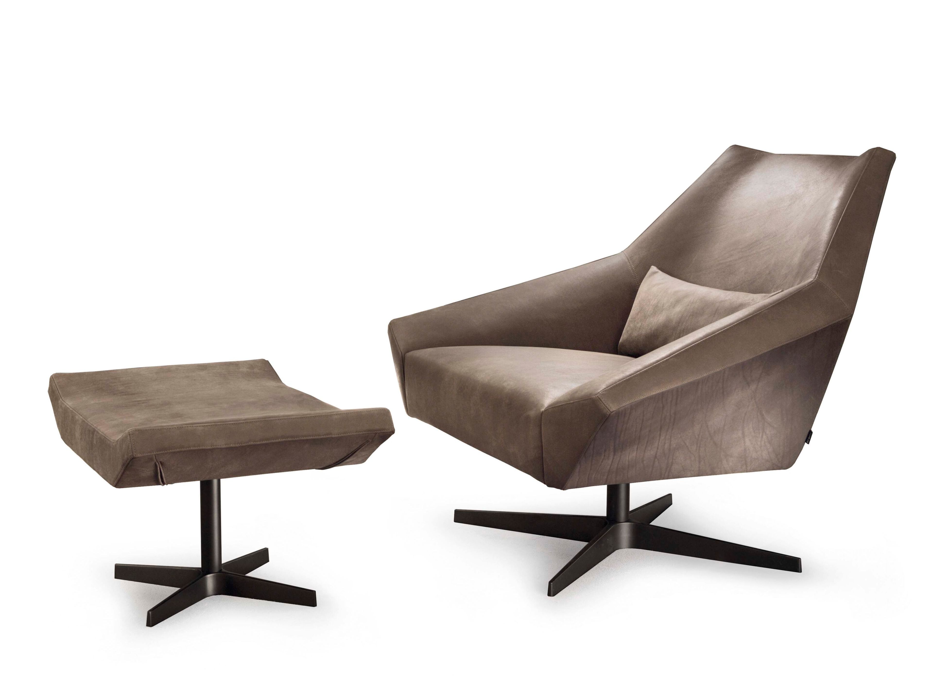 Кожаная спицевая мягкая подставка для ног Alf DaFrè Olivia ARCH-00031595 - Вид №1