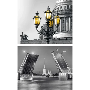 Постер Санкт-Петербург 39x49 см 2 шт.