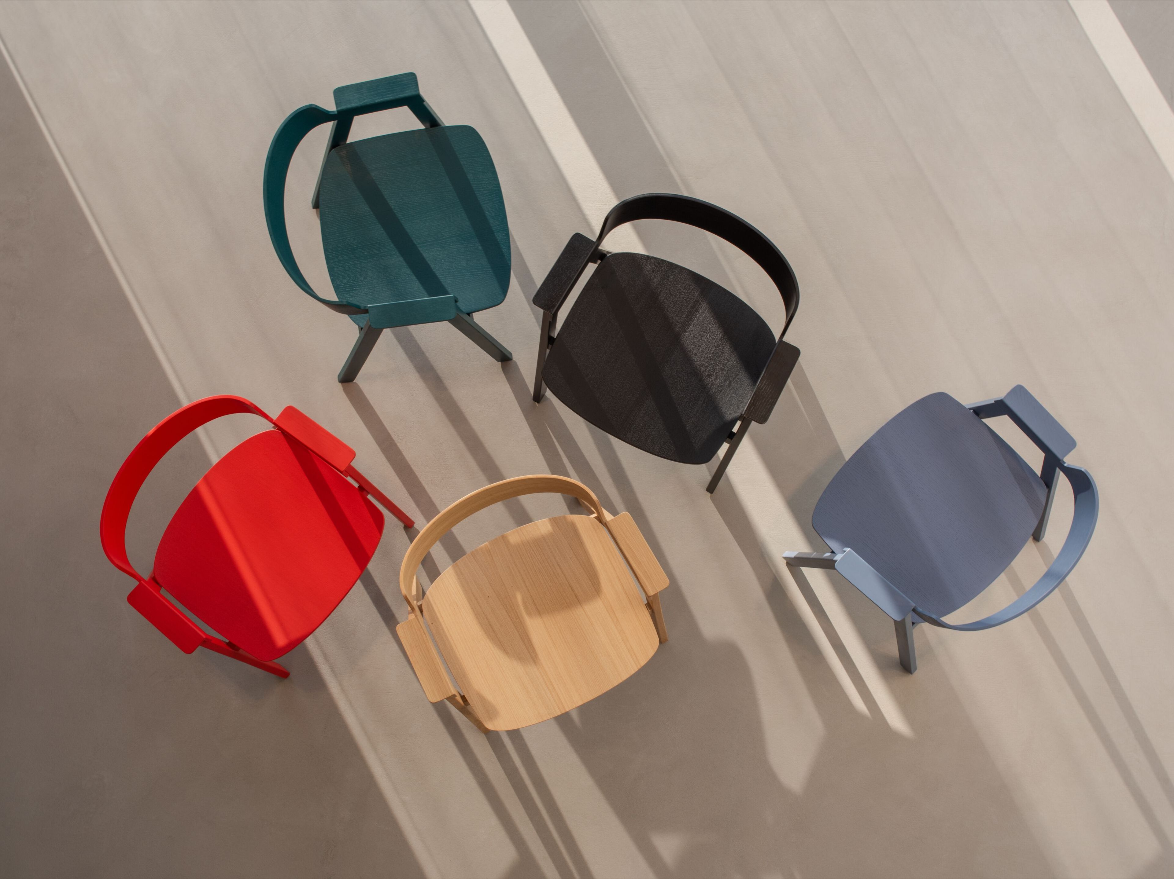 Дубовый стул с подлокотниками Gazzda FLIP ARCH-00129100 - Вид №13