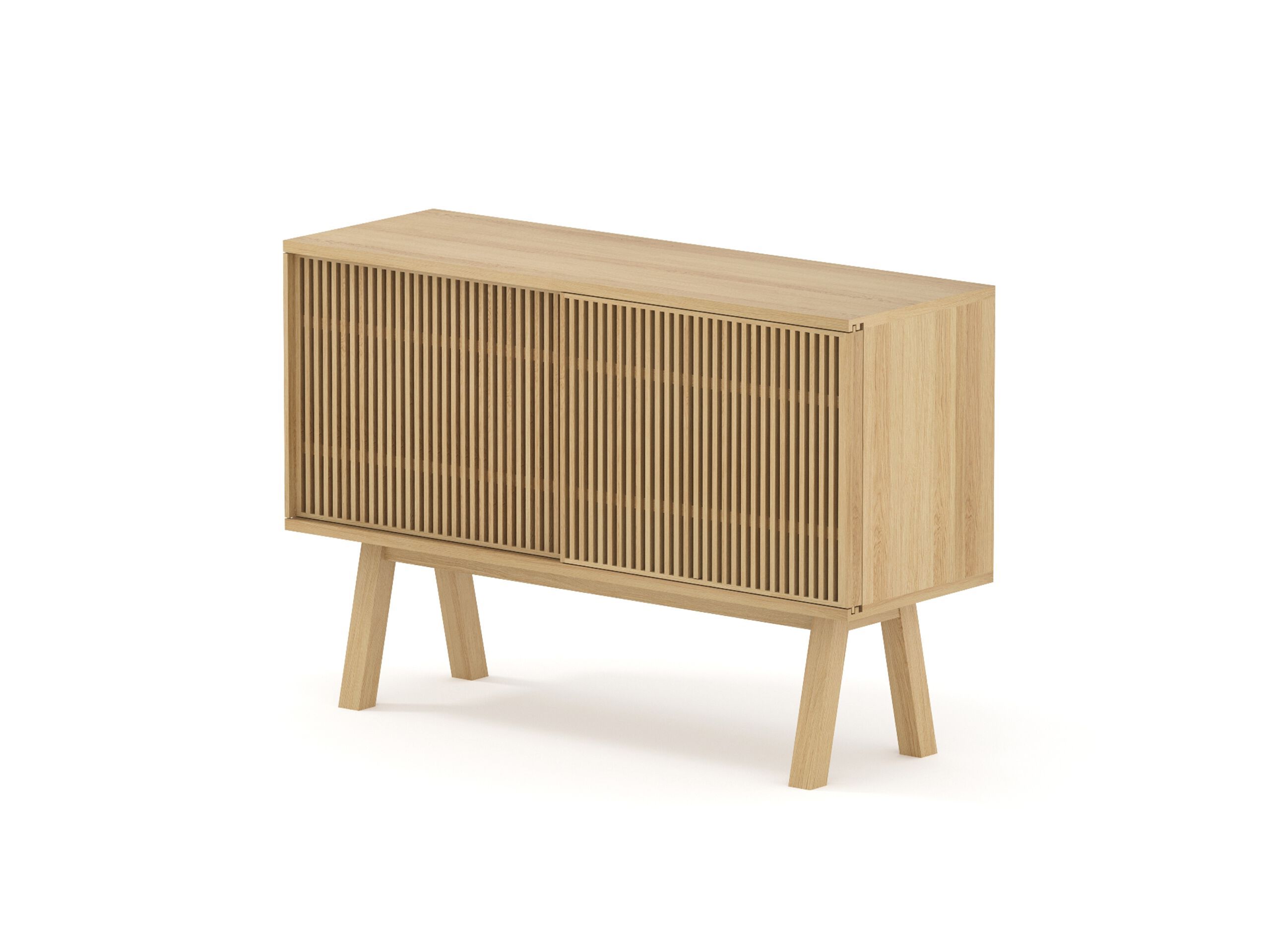 Шкаф из массива дерева с раздвижными дверями Air Division Telegramme ARCH-00011341