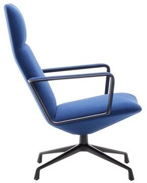 Andreu World 4-спицевое кресло с высокой спинкой Capri lounge Bu1694 - Вид №2