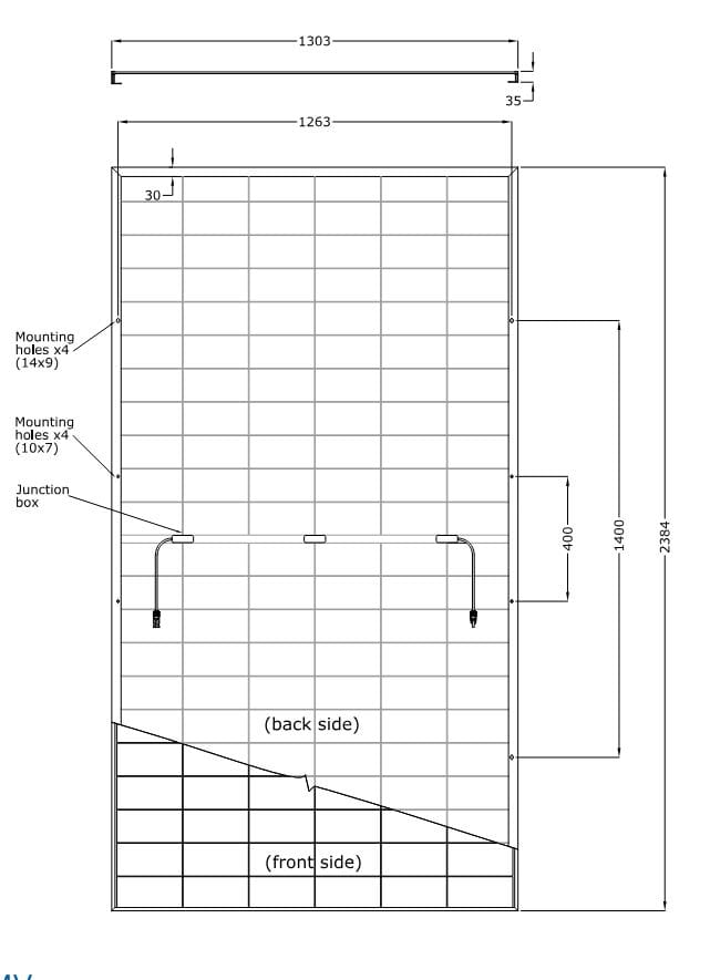 Фотоэлектрический модуль стекло-стекло FuturaSun Silk ® Duetto ARCH-00026071