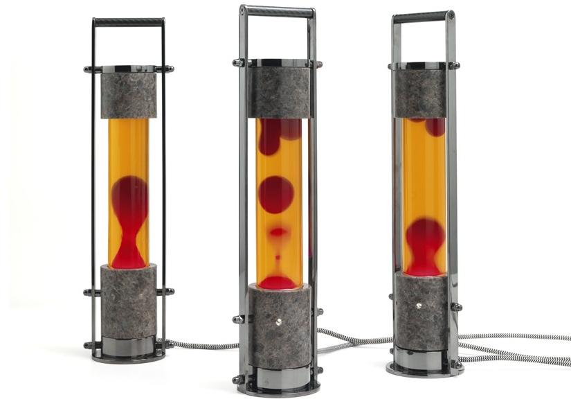 JCP UNIVERSE Настольная лампа из стекла с гранитным основанием sun-id-1485114 - Вид №3