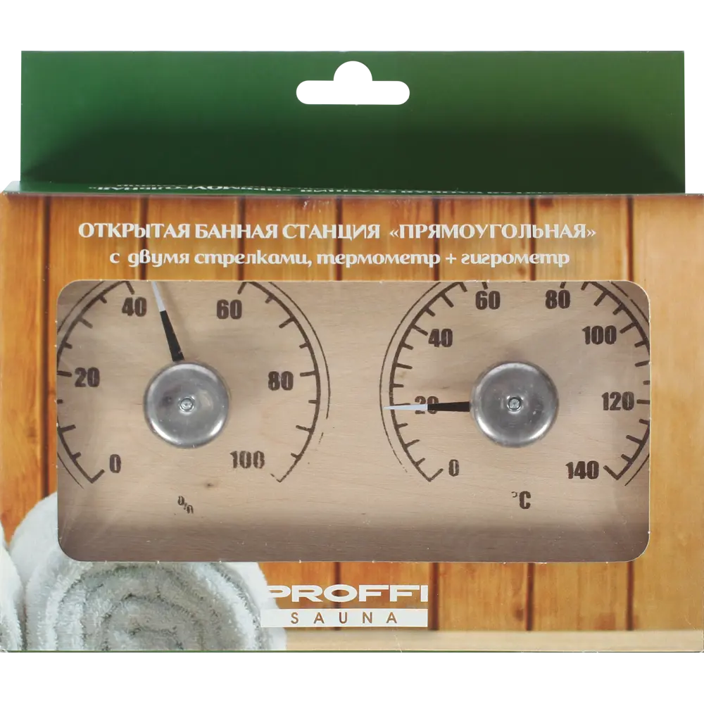 Банная станция Proffi Sauna PS0570 термометр и гигрометр STLM-2196053
