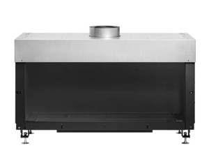 Газовый закрытый камин