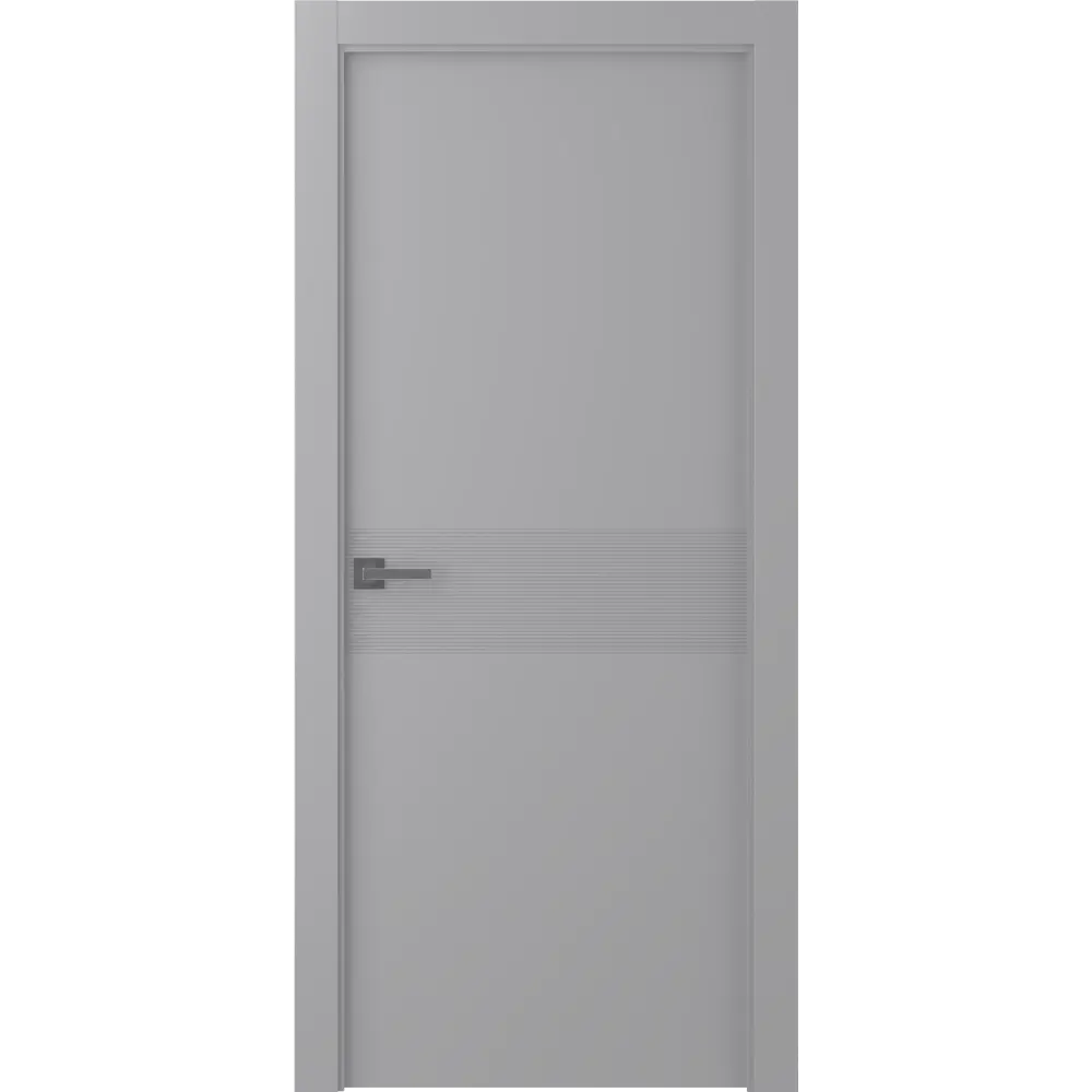 Дверь межкомнатная глухая Ивент 2 эмаль серый 2000x800 мм BELWOODDOORS STLM-2060828