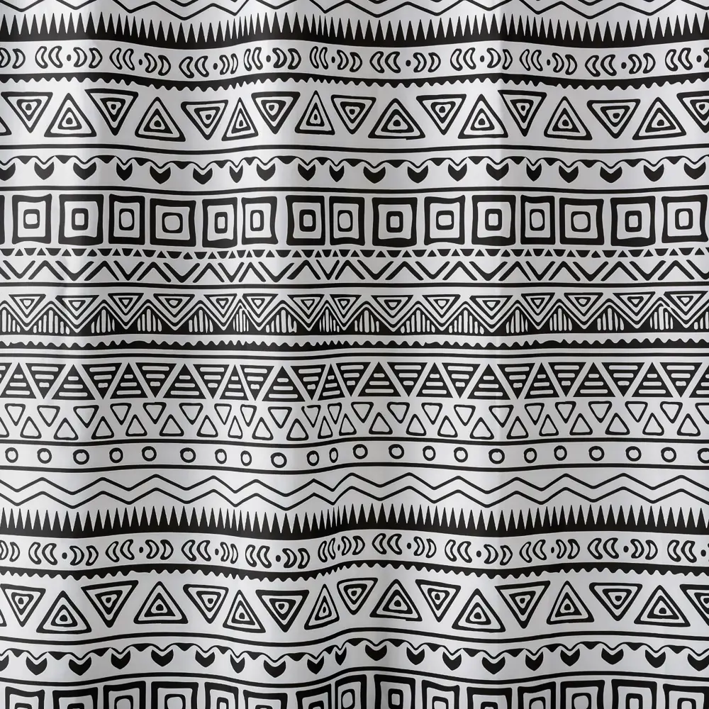 Штора для душа Moroshka Nomads 180x180 см, полиэстер, цвет белый STLM-2169517 - Вид №2