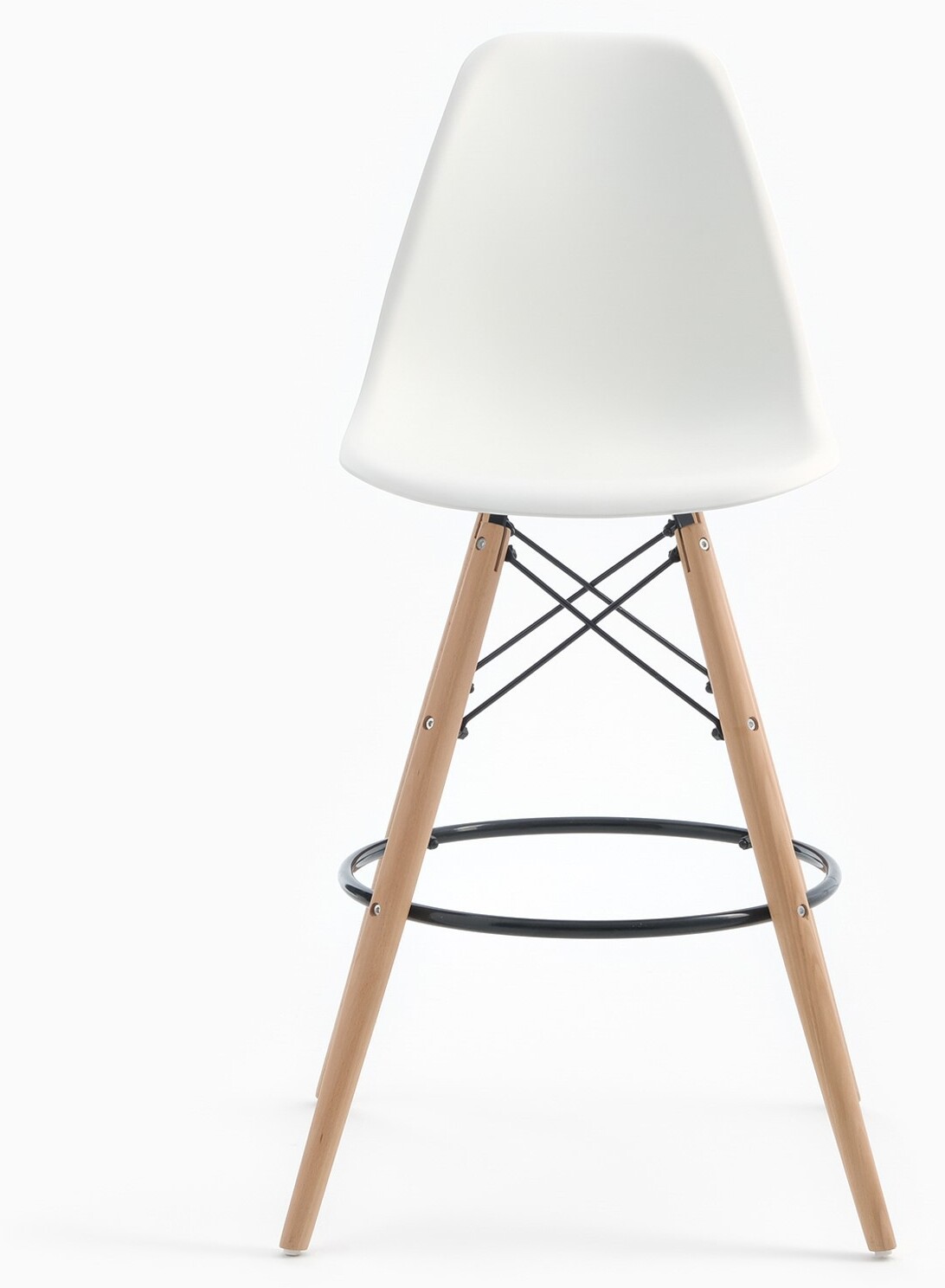 91031094 Кухонный стул Hyh-a304 40х65х47 см abs-пластик цвет белый Eames STLM-0449603 LANGFANG SHUKE E-COMMERCE CO., LTD