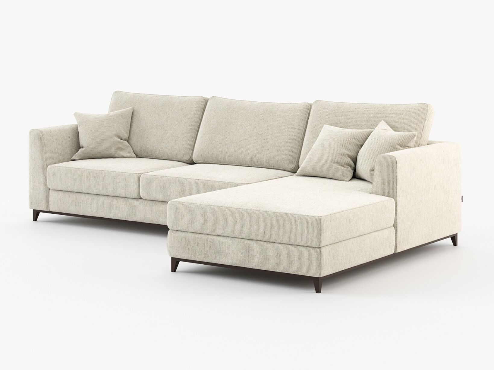 Тканевый диван с полуостровом Laskasas ARCH-00050829