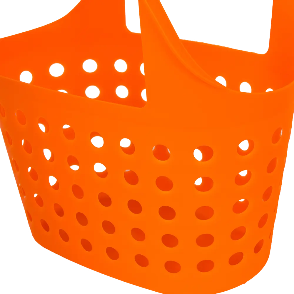 Корзинка Soft 7.6 л пластик цвет мандарин BEROSSI STLM-2060315 - Вид №4