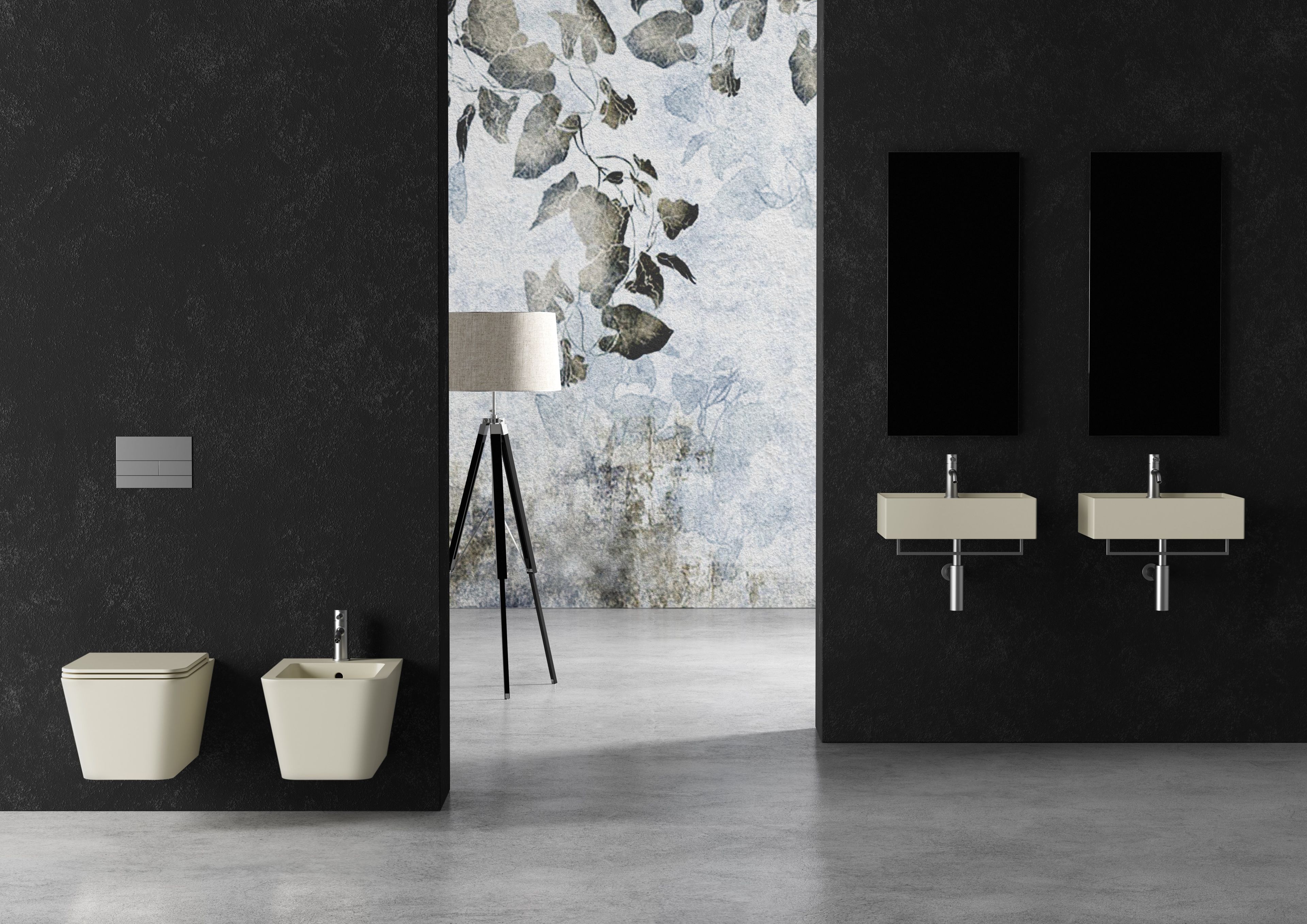 Керамическое подвесное биде с переливом Alice Ceramica HIDE ARCH-00017154 - Вид №2