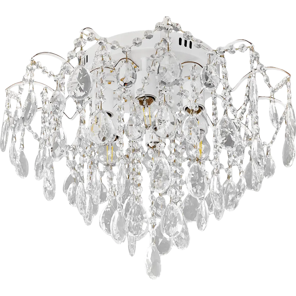 Люстра потолочная хрустальная Escada 1126/6, 6 ламп, 22 м², цвет белый STLM-2126789 - Вид №2