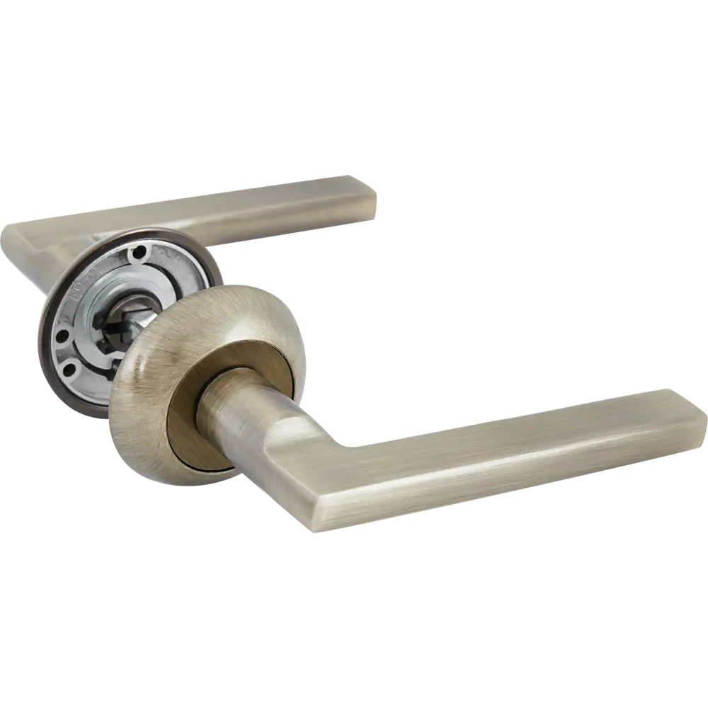 Дверные ручки Punto Polo без запирания цвет бронза STLM-2125684