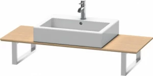 XL013C05252 X-Large Консоль для накладных раковин и встраиваемых умывальников Европейский дуб, декор