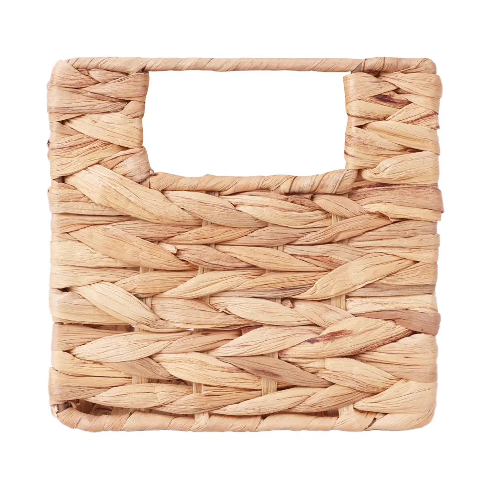 Корзина Konsensa 15x15x21 см водяной гиацинт цвет бежевый 89439461 STLM-2139752  - Вид №2