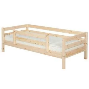 Кровать Flexa Classic с предохранительной планкой по центру, лакированная, 190 см