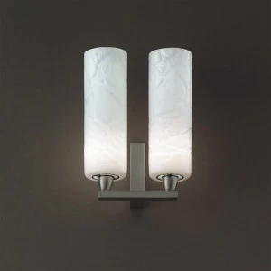 Светильник настенный белый Vistosi AP Follia 2 BC/CR NI VISTOSI  00-3882763 Белый