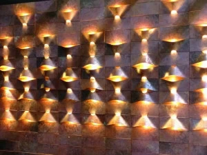 Quasar Настенный светильник / трехмерное покрытие из меди