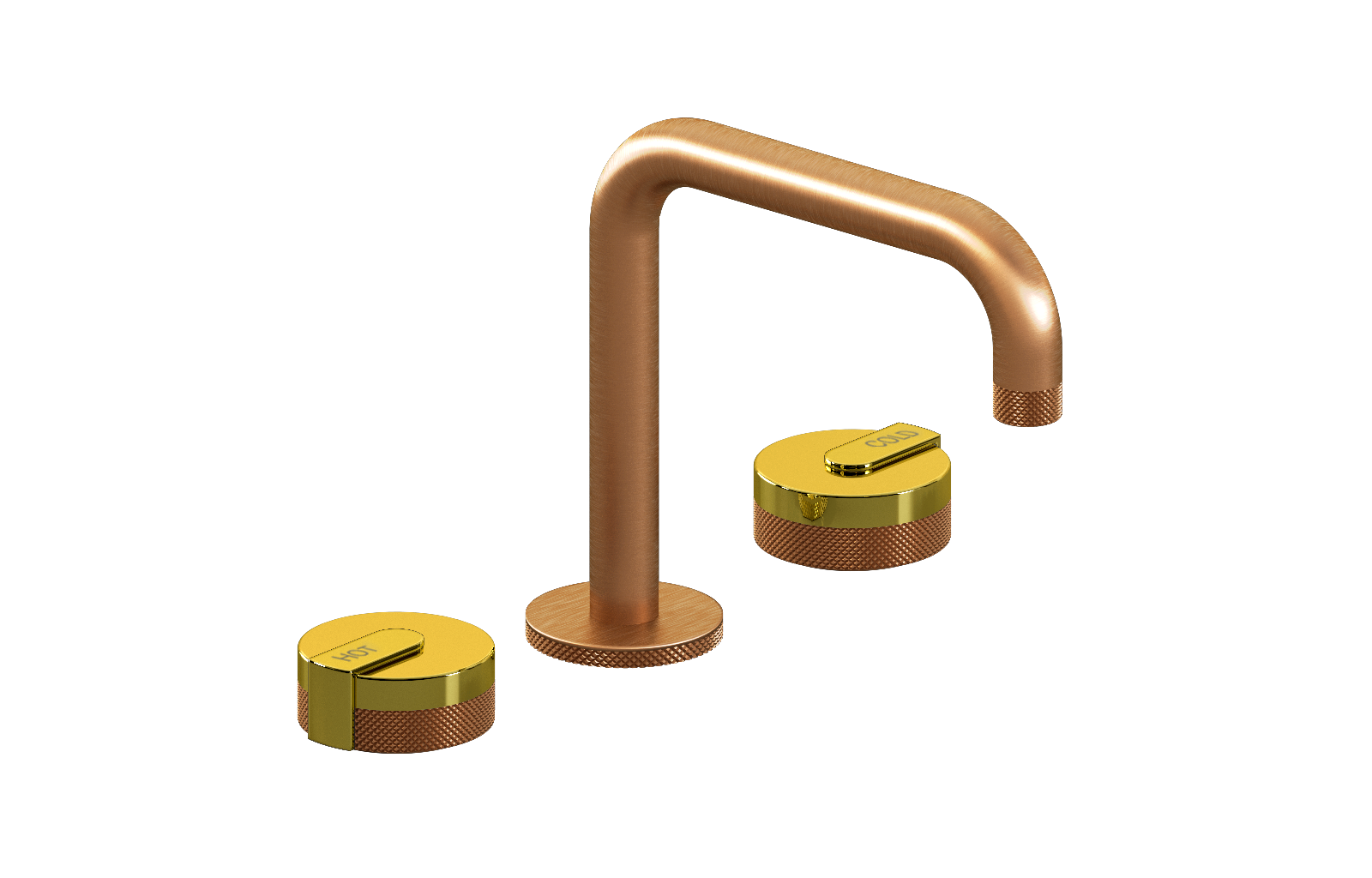 E-11511-R1PB-L1PB-BRG Смеситель для умывальника на 3 отвертия GRAFF MOD+