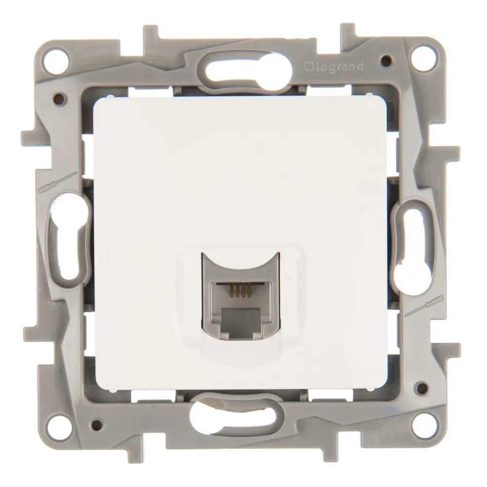 Телефонная розетка Legrand Etika RJ11 для скрытого монтажа 17356231 STLM-0007965