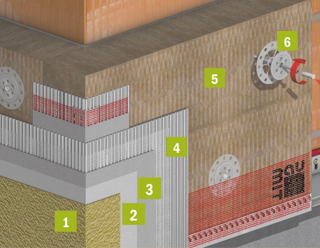 Отделка фасада Baumit BAUMIT CRYSTALSET ARCH-00051012 - Вид №4