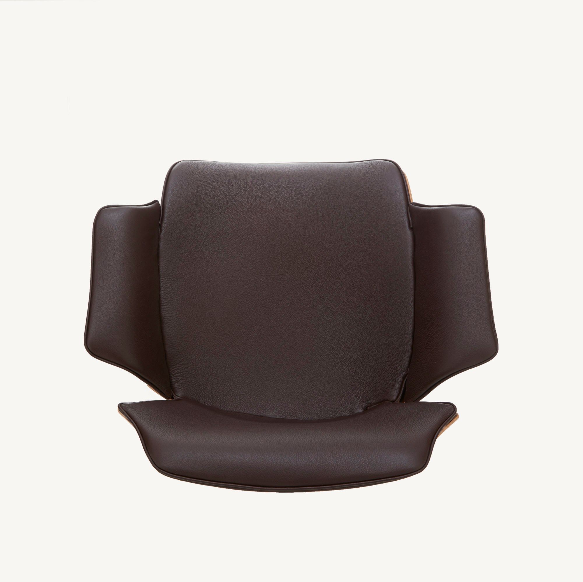 Кожаное кресло с подлокотниками BassamFellows Petal ARCH-00080919 - Вид №2