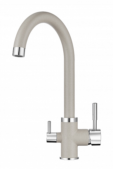 2168, БАЗАЛЬТ, СМЕСИТЕЛЬ КУХОННЫЙ GRANULA 2168-ST75 - Вид №1