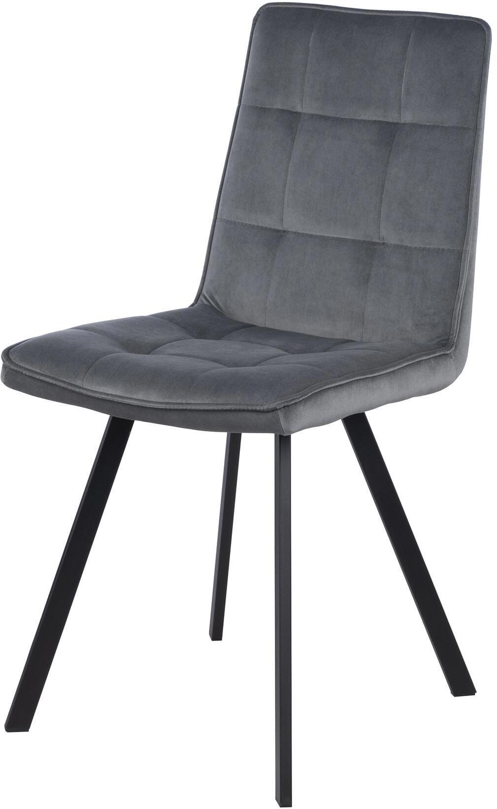 90483641 Стул .BMu.Gr.1x 43х45х88 см металл цвет графит SOFT STLM-0246042 BOHEMIA HOME