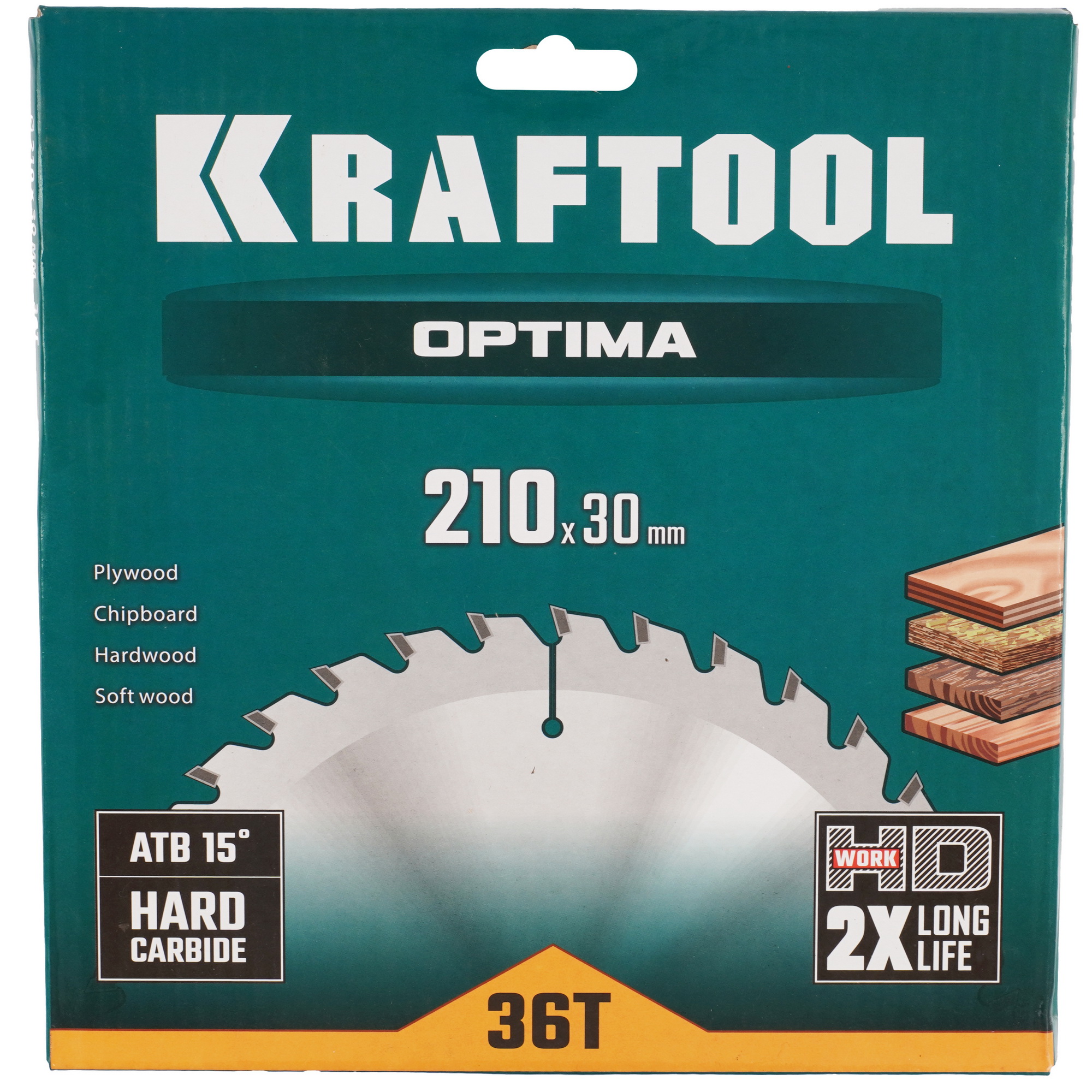 Диск пильный KRAFTOOL 36951-210-30 9107952 STDN-0102107 - Вид №2