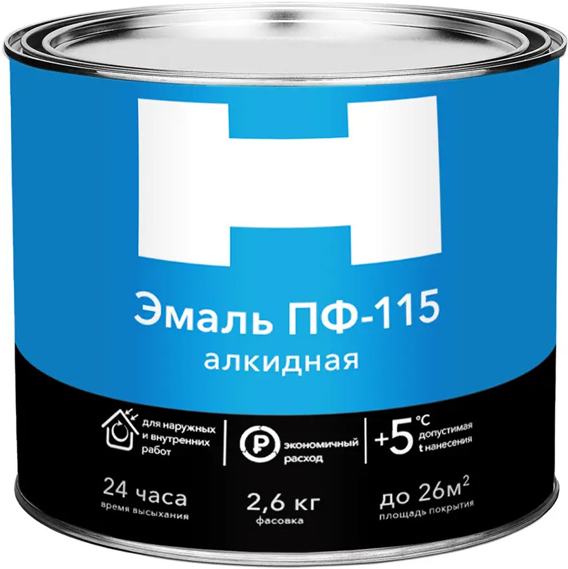 90708288 Эмаль H 241521 цвет черный 2.6 кг STLM-0348044