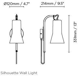Ross Gardam Настенный светильник из алюминия Silhouette Sw.v1.xxx - Вид №7