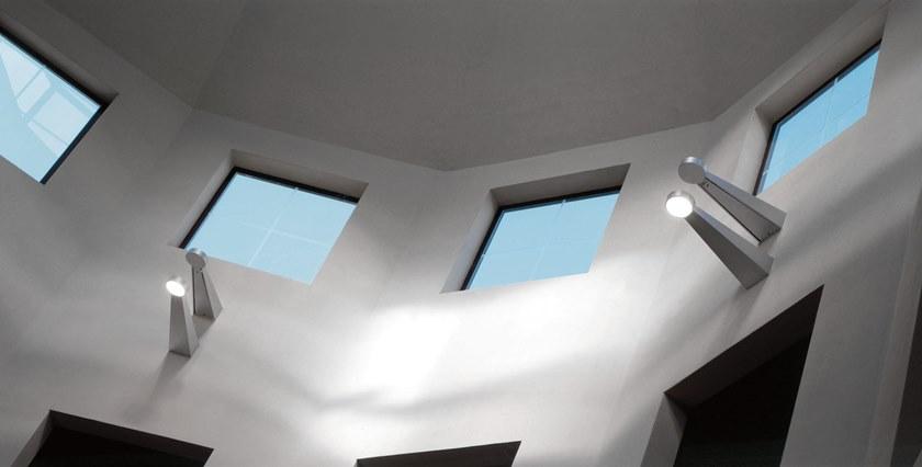 Martinelli Luce Настенный светильник из алюминия прямого света с диммером Q8 1296/d/dim/l/1/t/bi - Вид №5