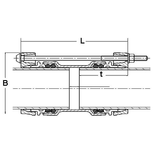 SANIT 8X3TFFM32D AQUAFAST сцепления (U-блоки)  - Вид №1