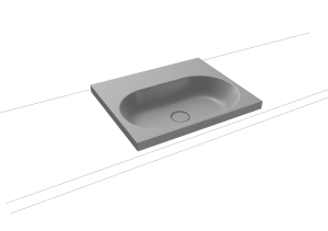 Умывальник KALDEWEI Сталь эмалированная 3055 453 холодный серый 30 30553083453