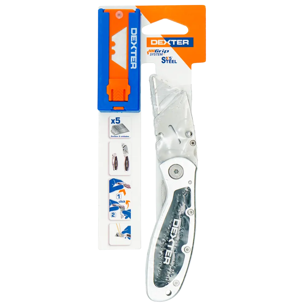 Складной нож Dexter 160 мм с трапециевидным лезвием 83684294 STLM-0043439 - Вид №3