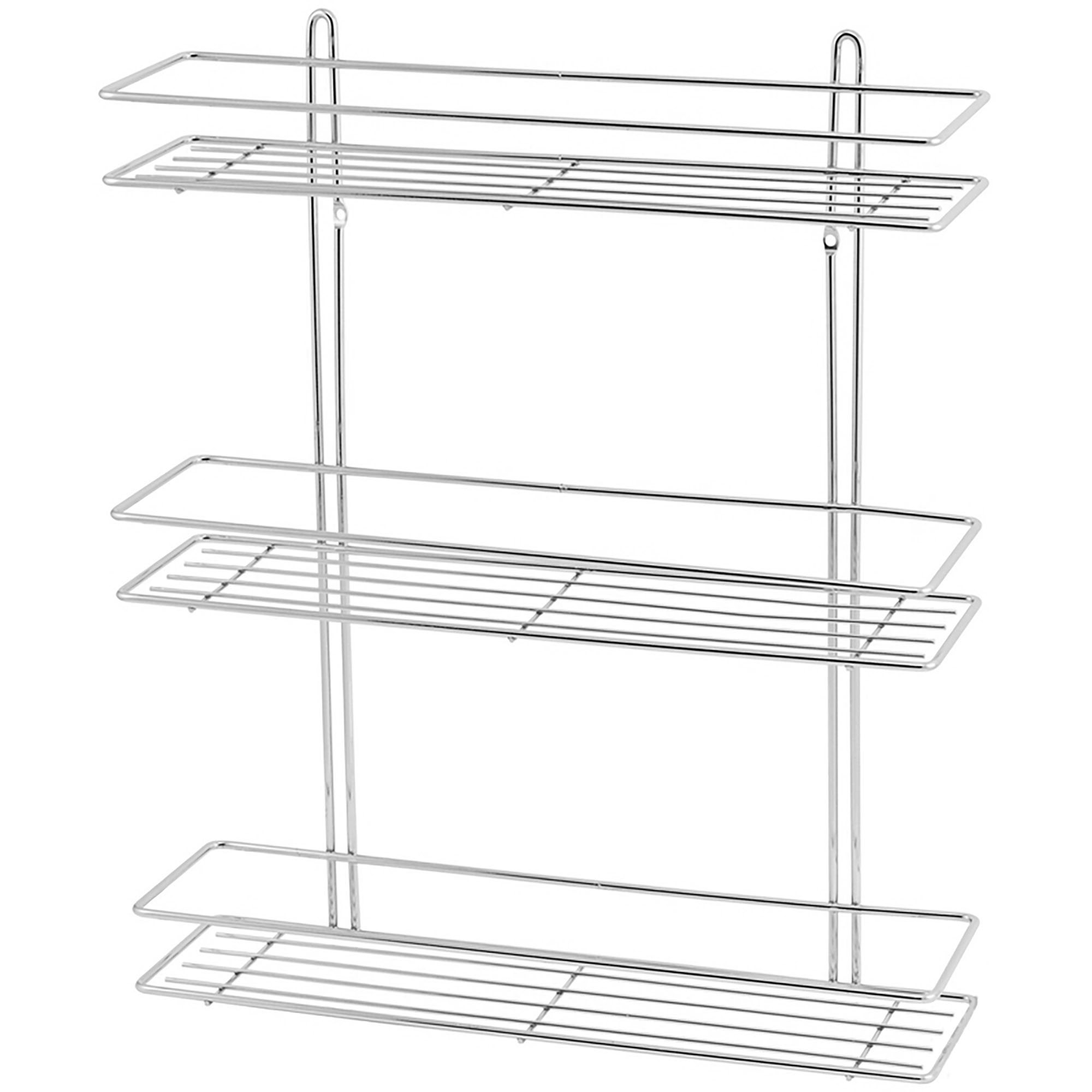 Настенная полка Swensa SWR-023 для ванной с тремя ярусами 13799181 STLM-0003795 - Вид №1