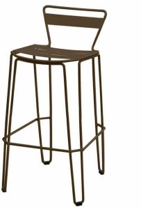 iSimar Садовый стул из стали с подставкой для ног Mallorca 9137 / 9138