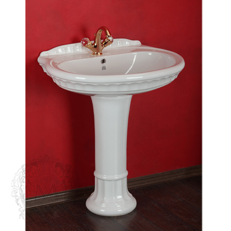 ML.GNT-25.870.bi/ML.GNT-25.807.BI Пьедестал для раковины круглая Migliore  - Вид №1