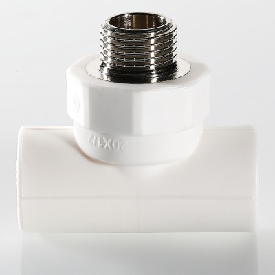 VTp.733.0.02004 Фитинг полипропиленовый – тройник с переходом на наружную резьбу Valtec 20 мм х 1/2"  - Вид №4