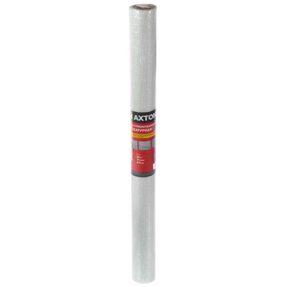 Сетка стеклотканевая штукатурная 5х5 Axton 70 г/м² 1х20 м STLM-2153425