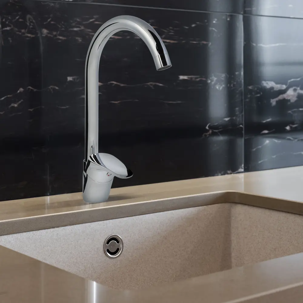 Смеситель для кухни Виви общая высота 31 см цвет хром Santreyd AR2024-50 STLM-2205948